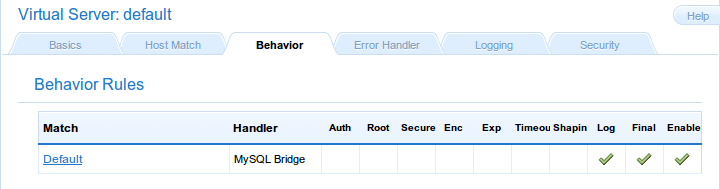MySQL Bridge